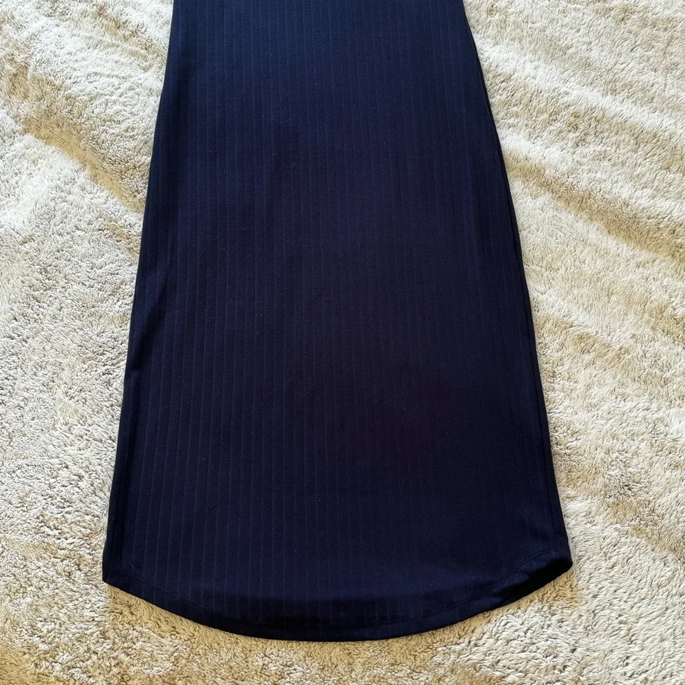 Navy Blue Sleeveless Dress💙 - Picture 8 of 8